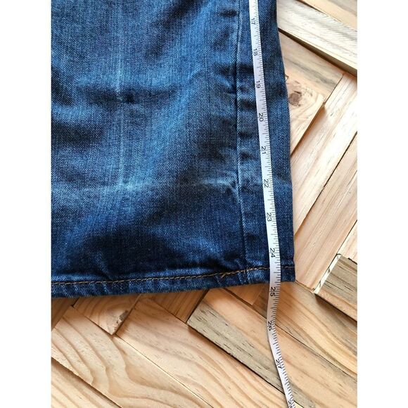 Loft Straight Crop 4 / 27 patch jeans - Picture 4 of 6